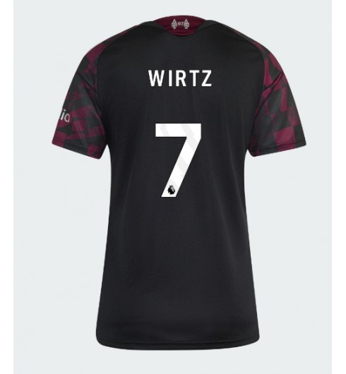 Liverpool Florian Wirtz #7 Kolmaspaita Naisten 2026-27 Lyhythihainen Liverpool Florian Wirtz #7 Kolmaspaita Naisten 2026-27 Lyhythihainen